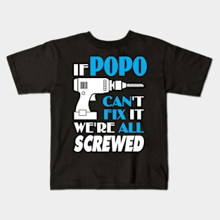 POPO shirt Best gift for Dad, Father, Grandpa Kids T-Shirt